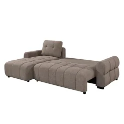 Sectional Bed with Left-Facing Chaise and Storage - Grey Outlet
