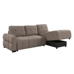 Sectional Bed with Right-Facing Chaise and Storage - Grey Discount