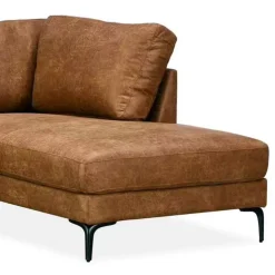 Sectional Sofa with Right-Facing Chaise Brun Outlet