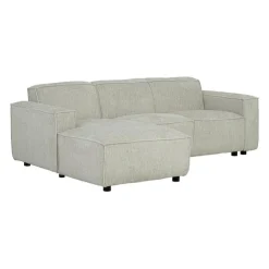 Sectional with Left-Side Chaise Grey Outlet