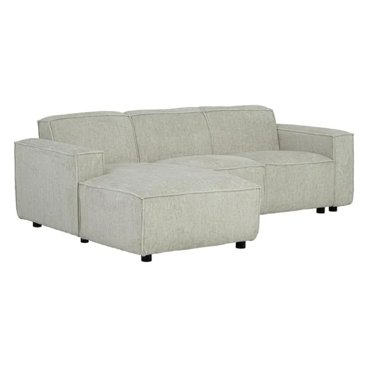 Sectional with Left-Side Chaise Grey Outlet
