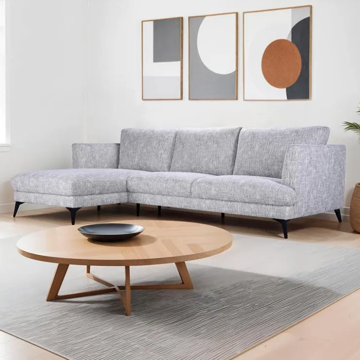 Sectional with Left-Side Chaise Ivory Clearance