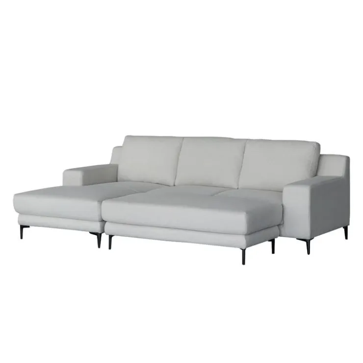 Sectional with Left-Side Chaise and Ottoman - BEIGE Sale