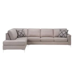Sofa By Fancy Sectional with Left-Side Chaise Greige Hot