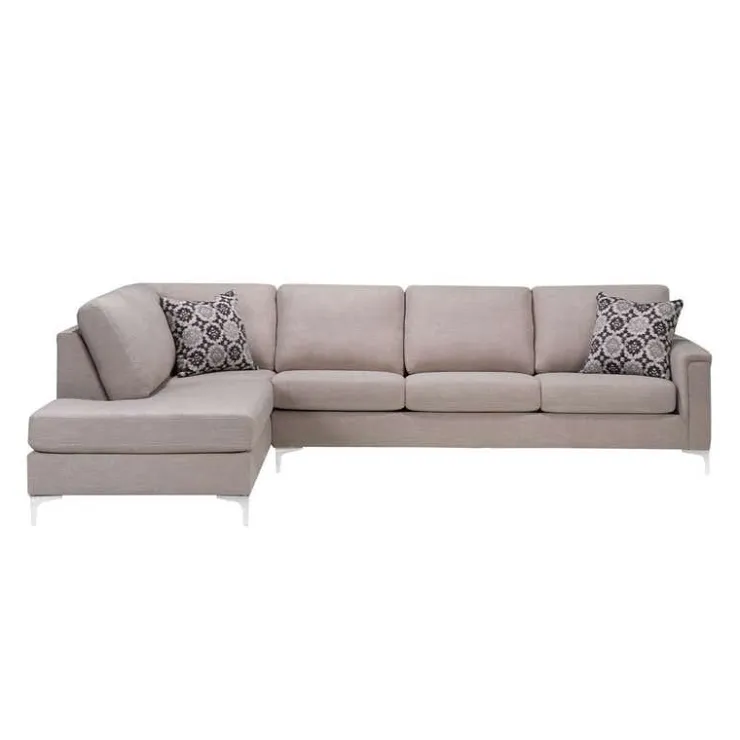 Sofa By Fancy Sectional with Left-Side Chaise Greige Hot