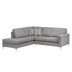 Sofa By Fancy Sectional with Left-Side Chaise Grey Outlet