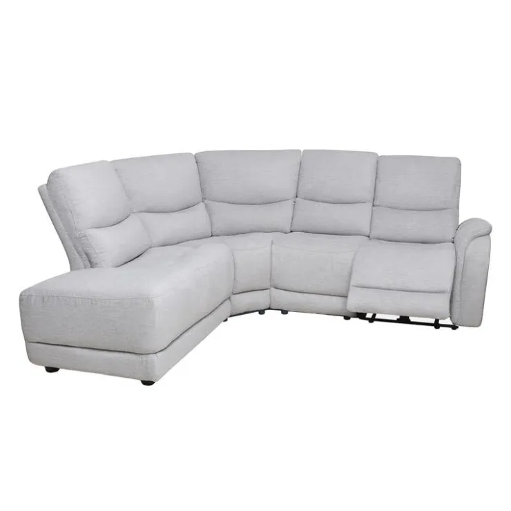 Sectional with Power Recliner - Grey Clearance