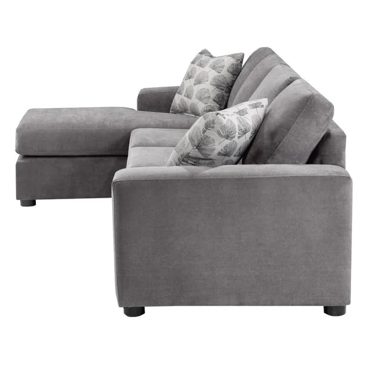 Sofa By Fancy Sectional with Reversible Chaise - Grey Pewter Online