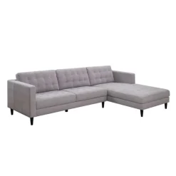 Sectional with Right-Side Chaise - Grey Discount