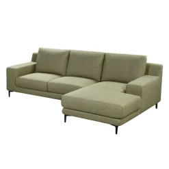 Sectional with Right-Side Chaise - GREEN Discount