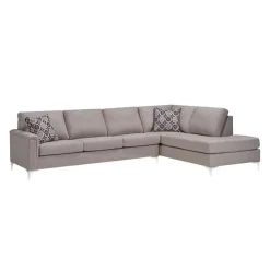 Sofa By Fancy Sectional with Right-Side Chaise Greige Outlet