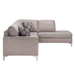 Sofa By Fancy Sectional with Right-Side Chaise Greige Outlet