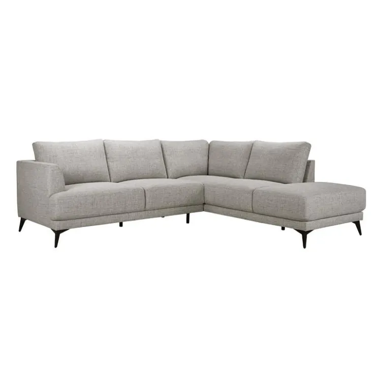 Sectional with Right-Side Chaise Grey Online