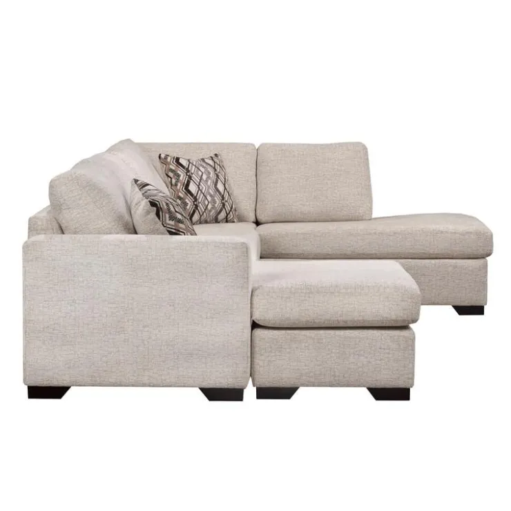Sofa By Fancy Sectional with Two Chaises Beige Sale
