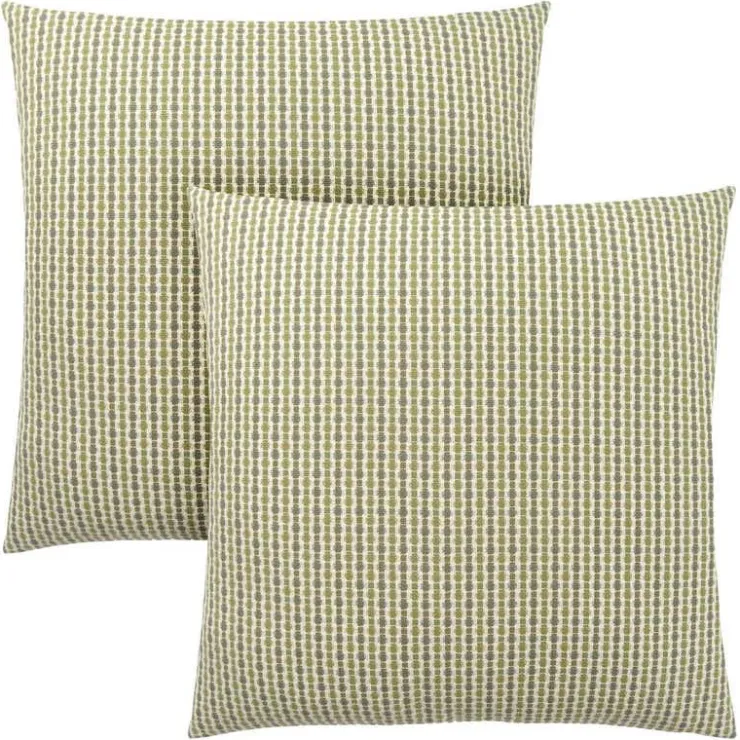 Monarch Set of 2 Accent Pillows 18" Green New