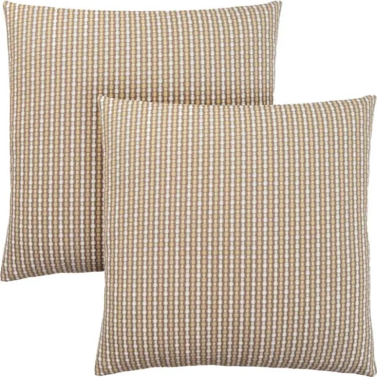 Monarch Set of 2 Accent Pillows 18" Taupe Outlet