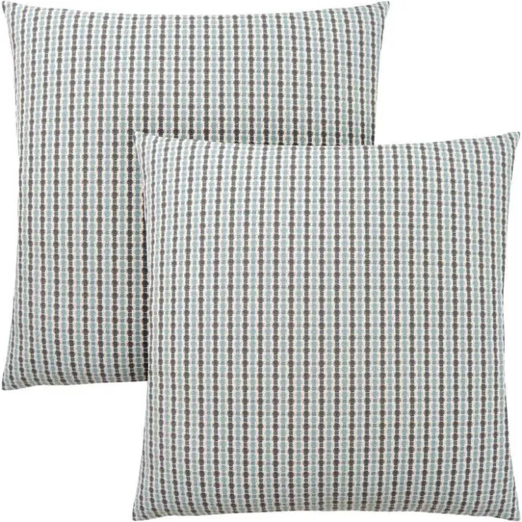Monarch Set of 2 Accent Pillows 18" Blue New