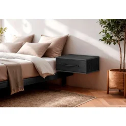 Meubles South Shore Set of 2 Floating Nightstands - South Shore Black Oak Online