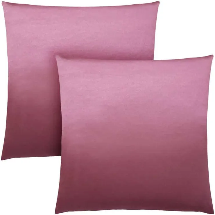 Monarch Set of 2 Satin Accent Pillows 18" Pink Outlet