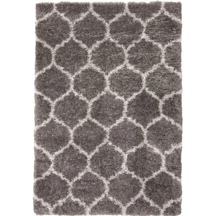 Shag Indoor Rug - 5 x 7 Dark Grey Sale