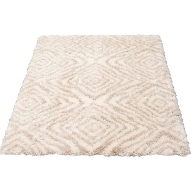 Shag Indoor Rug - 7 x 10 Ivory/Tan Discount