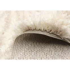 Shag Indoor Rug - 7 x 10 Ivory/Tan Discount