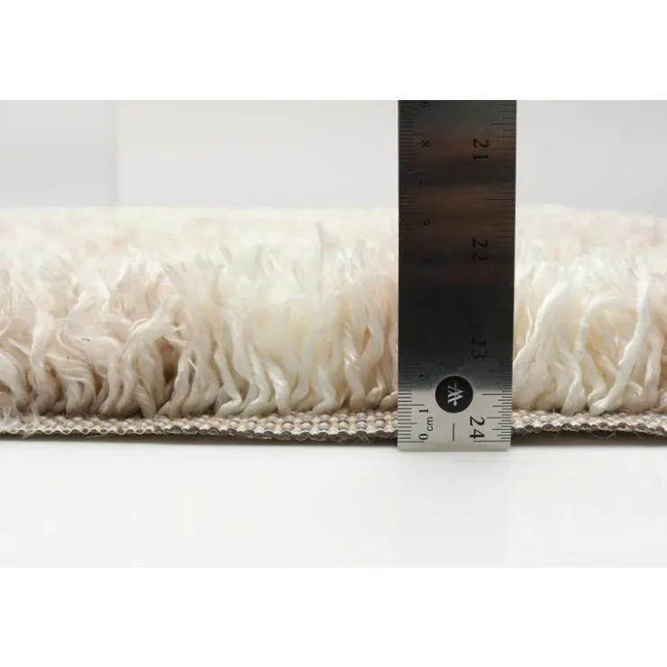 Shag Indoor Rug - 7 x 10 Ivory/Tan Discount