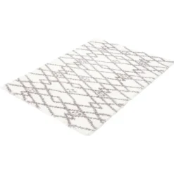 Shag Indoor Rug - 8 x 10 Cream Discount