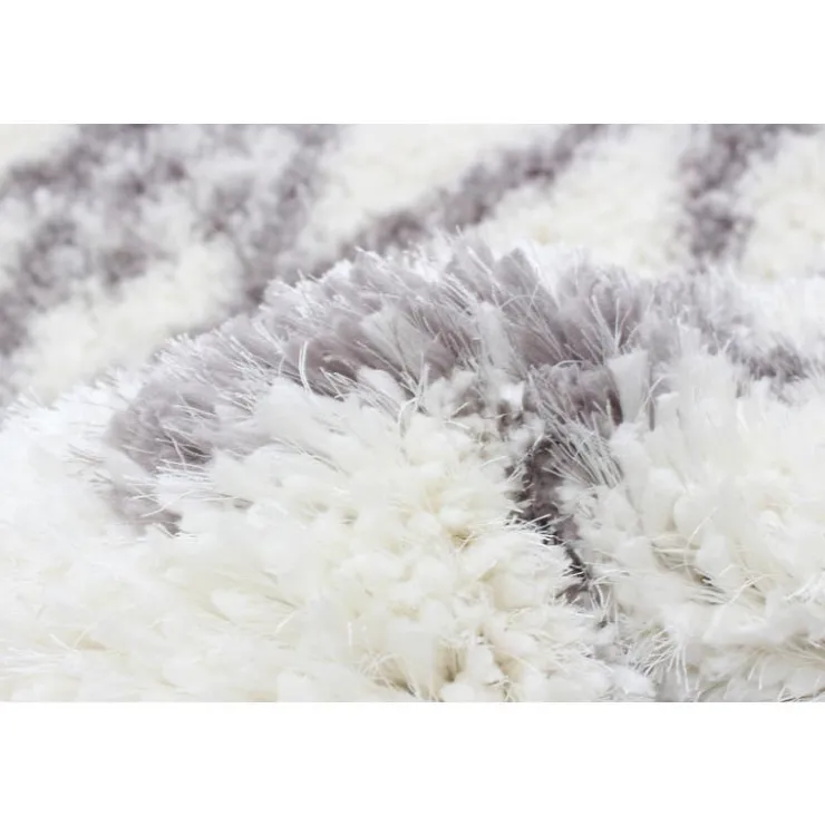 Shag Indoor Rug - 8 x 10 Cream Discount