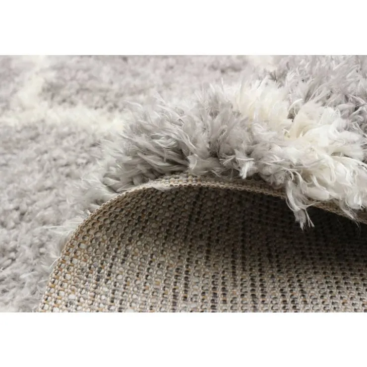 Shag Indoor Rug - 7 x 10 Grey New