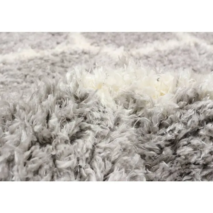 Shag Indoor Rug - 7 x 10 Grey New