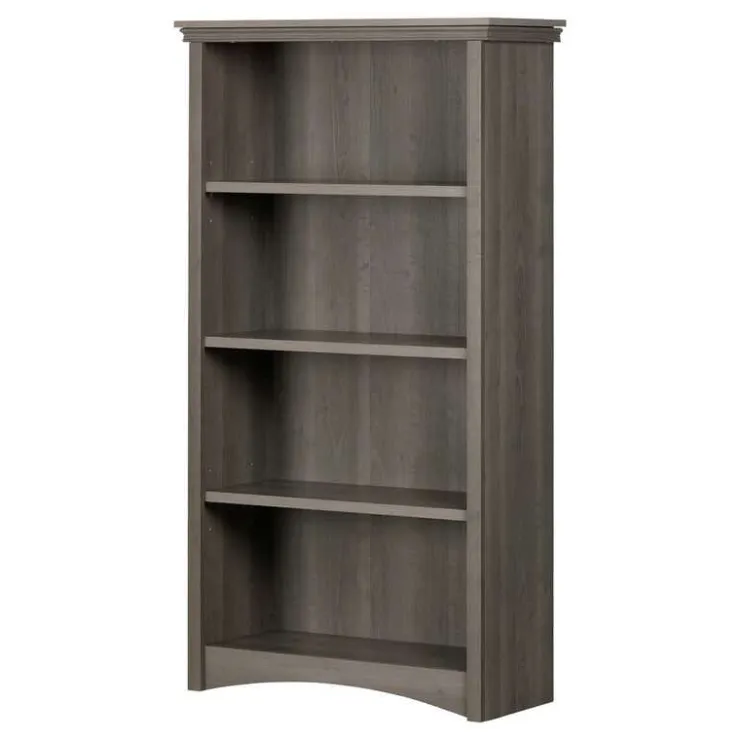 Meubles South Shore 4-Shelf Bookcase - South Shore GRAY MAPLE Hot