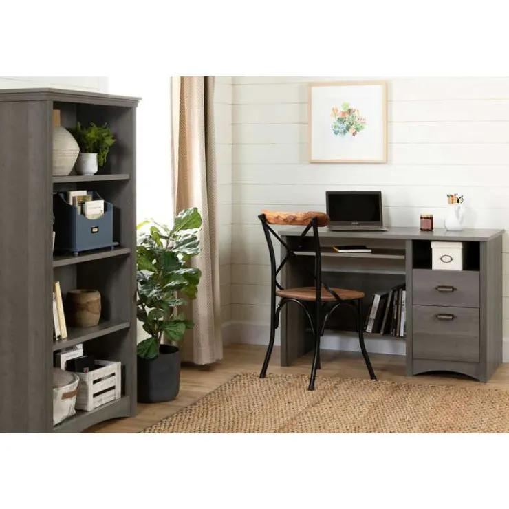 Meubles South Shore 4-Shelf Bookcase - South Shore GRAY MAPLE Hot
