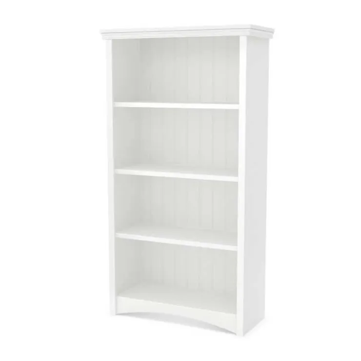 Meubles South Shore 4-Shelf Bookcase - South Shore PURE WHITE Online