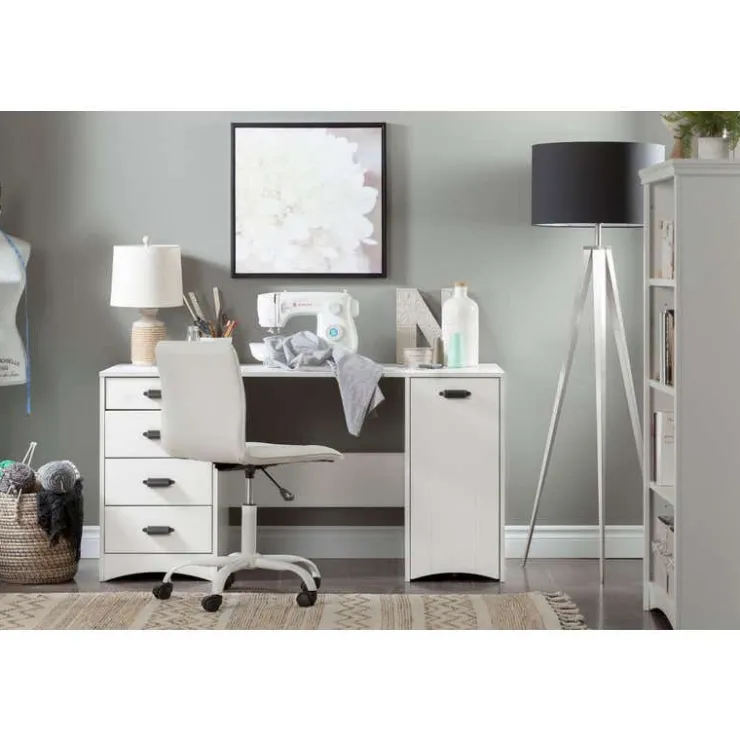 Meubles South Shore 4-Shelf Bookcase - South Shore White Outlet
