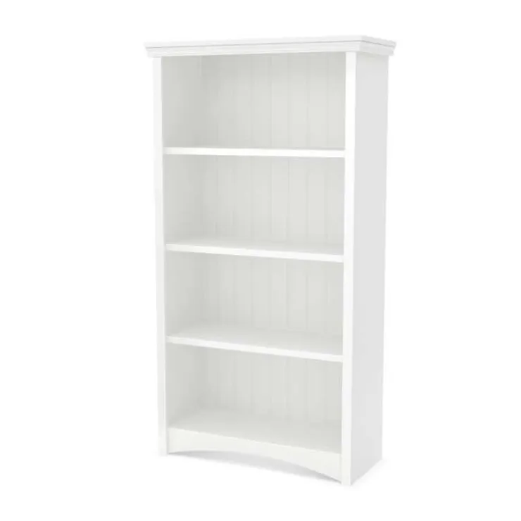 Meubles South Shore 4-Shelf Bookcase - South Shore White Outlet