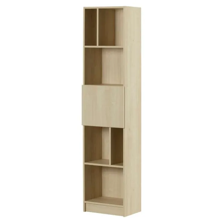 Meubles South Shore 5-shelf bookcase - South Shore Bleached Oak New