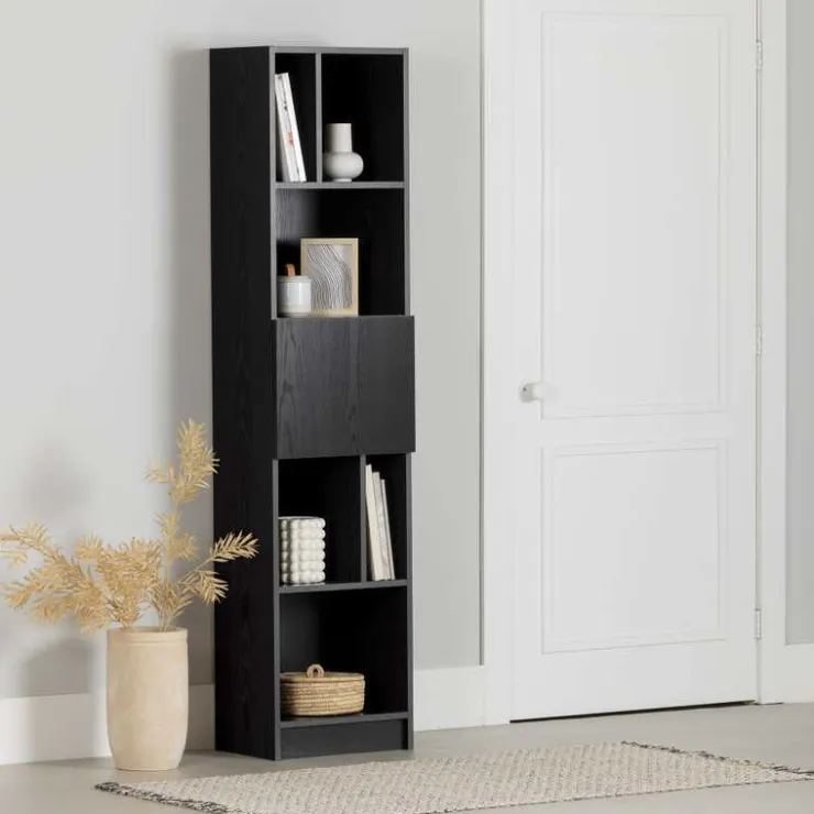 Meubles South Shore 5-shelf bookcase - South Shore Black Oak Sale