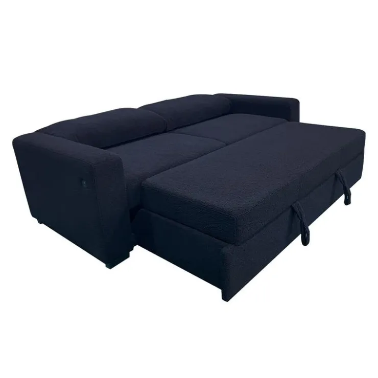 Sherpa Sofa Bed Black Hot