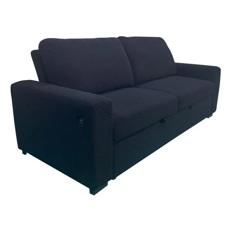 Sherpa Sofa Bed Black Hot