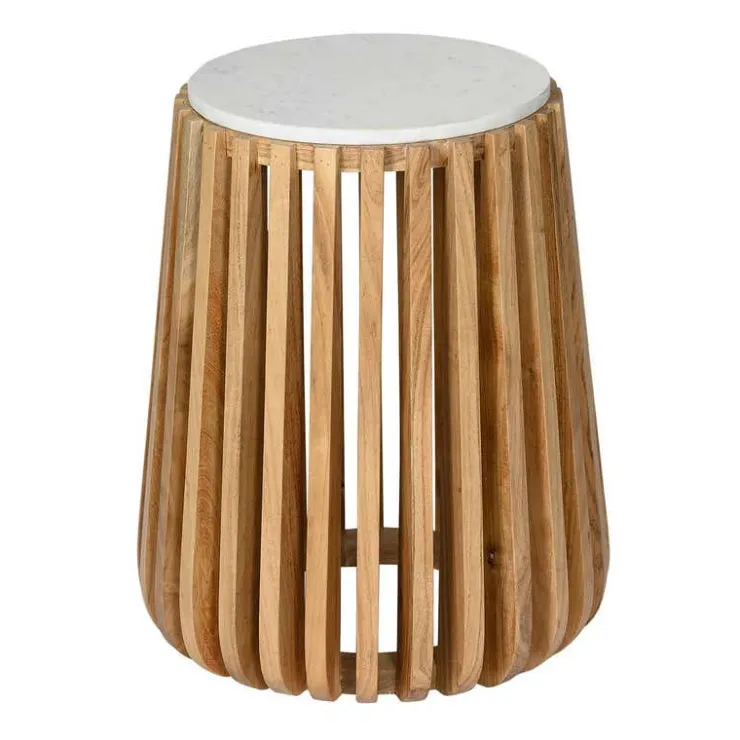 Side Table Natural / White Best