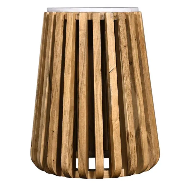 Side Table Natural / White Best