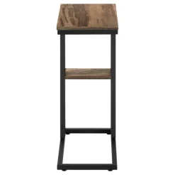 Monarch Side table / c table - 1 storage shelf / rectangular - 25