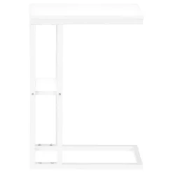 Monarch Side table / c table - 1 storage shelf / rectangular - 25