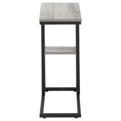 Monarch Side table / c table - 1 storage shelf / rectangular - 25