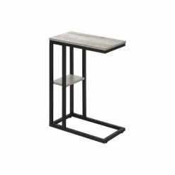 Monarch Side table / c table - 1 storage shelf / rectangular - 25