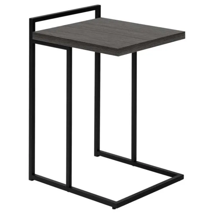 Monarch Side table / c table - thick-panel top / wide / rectangular - 25"h - / b - Grey Hot