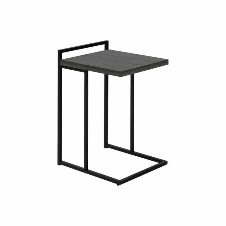 Monarch Side table / c table - thick-panel top / wide / rectangular - 25"h - / b - Grey Hot
