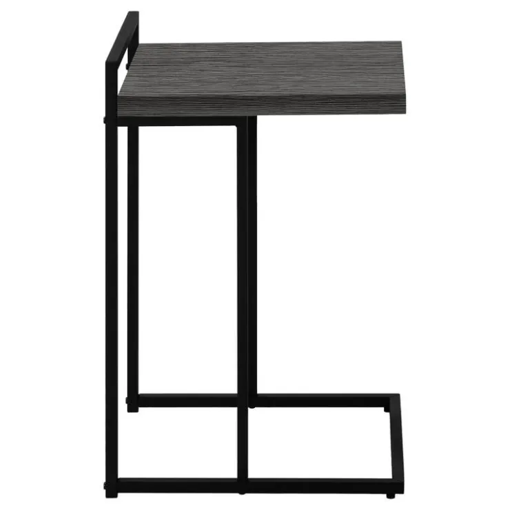 Monarch Side table / c table - thick-panel top / wide / rectangular - 25"h - / b - Grey Hot