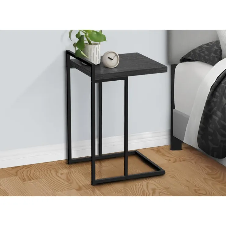 Monarch Side table / c table - thick-panel top / wide / rectangular - 25"h - / b - Grey Hot